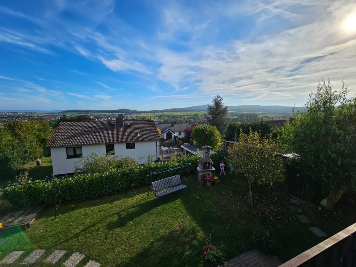 Ferienwohnung Talblick Ahnatal Kültér fotó